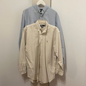Set of 2 Polo Ralph Lauren Yarmouth Oxfords